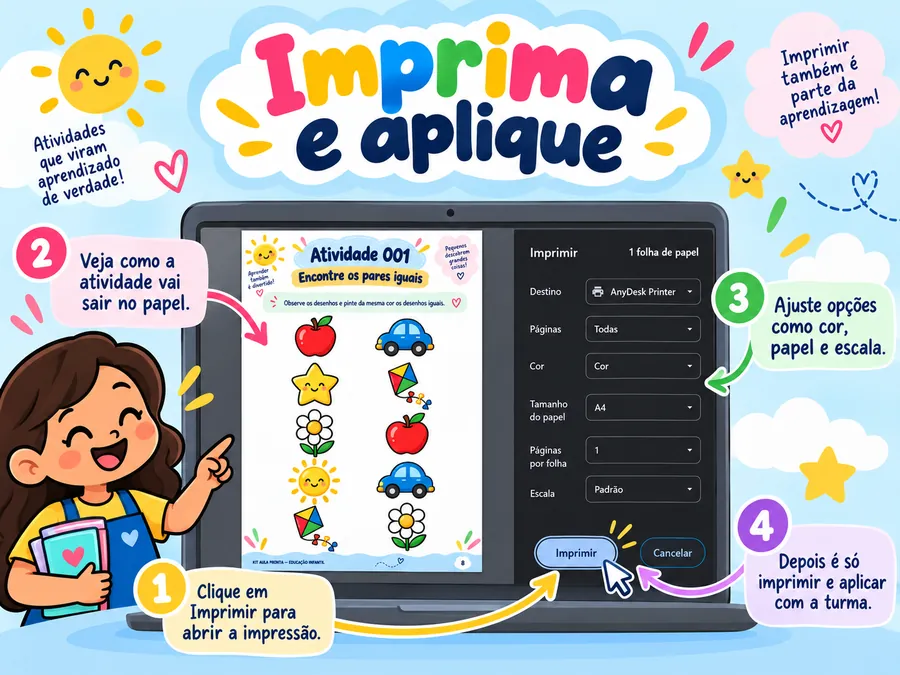 Passo 6: Imprima e aplique